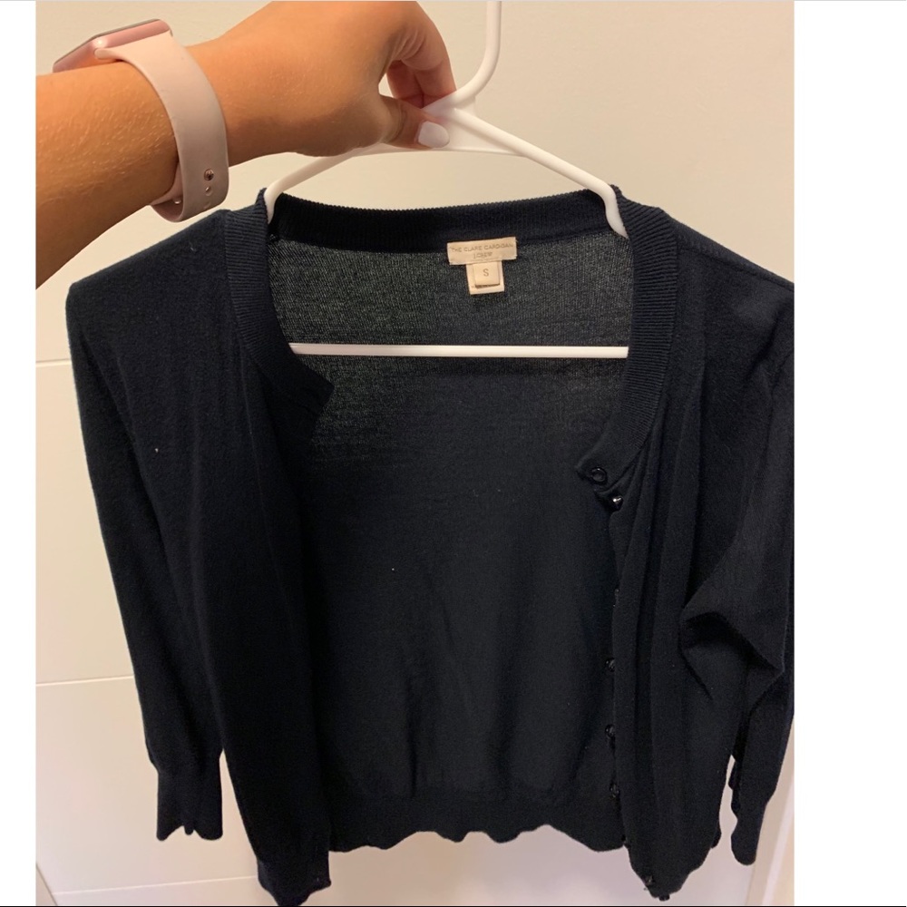 J Crew Cardigan - Navy, never worn
